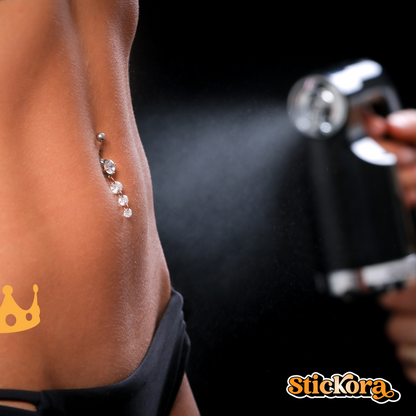 Crown Tanning Stickers | Queen's Golden Crown Spray Tan