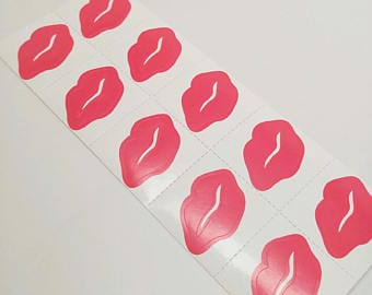 Lips Tanning Stickers | Pink Lips  | Spray Tan