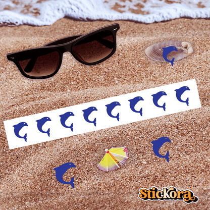 Dolphin Tanning Stickers | Spray Tan