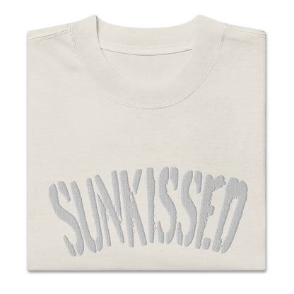 Sunkissed Premium Oversized Embroidered Faded T-Shirt