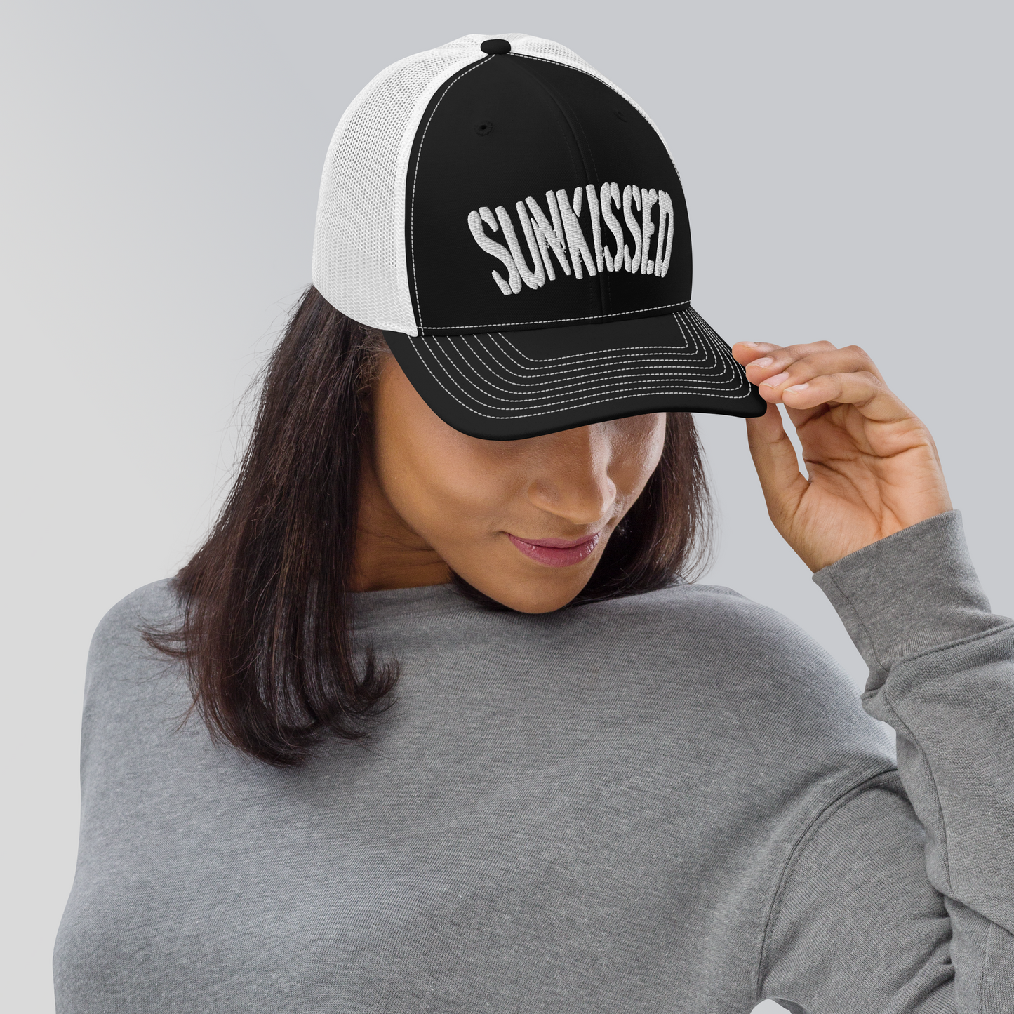 Sunkissed Embroidered Quality Trucker Cap