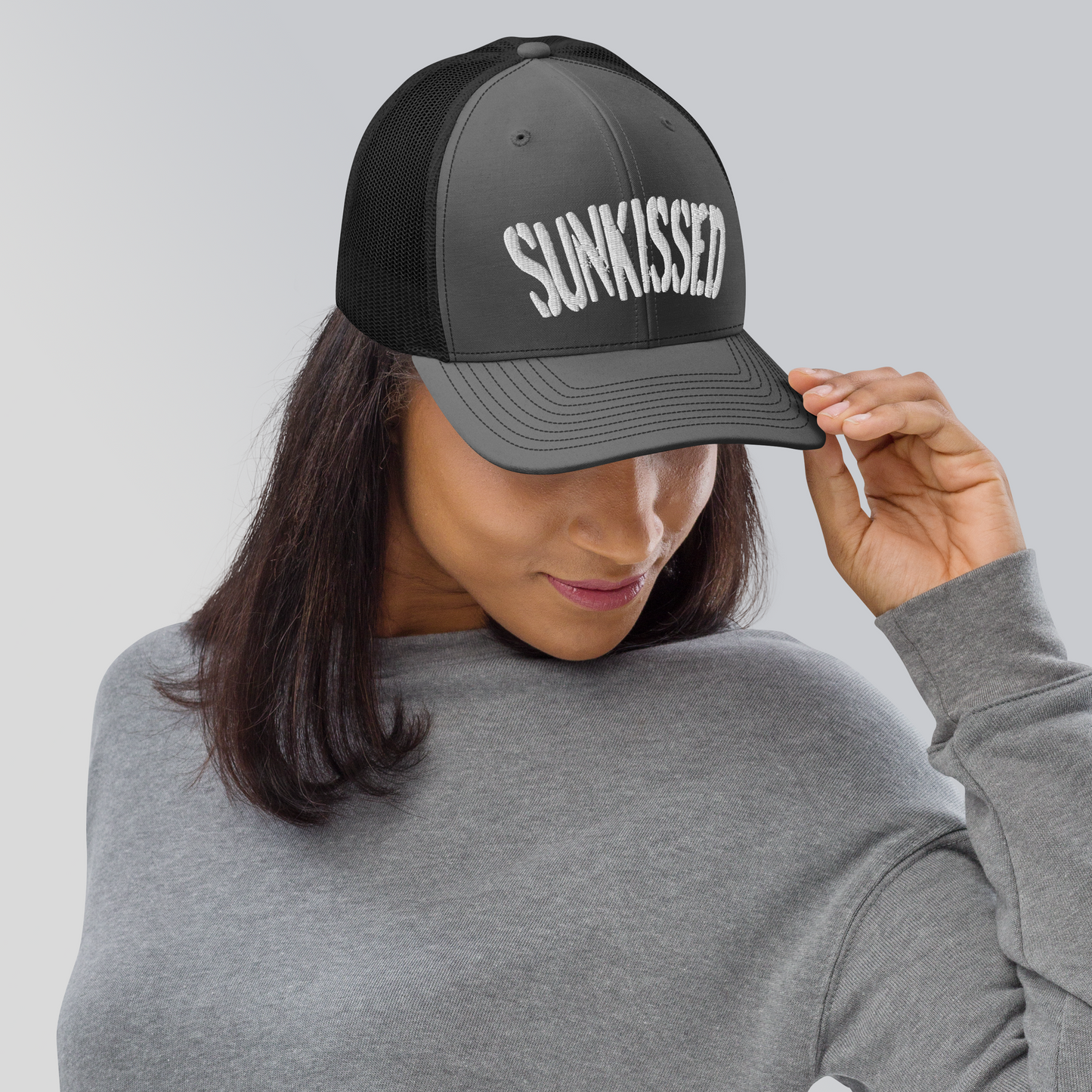 Sunkissed Embroidered Quality Trucker Cap