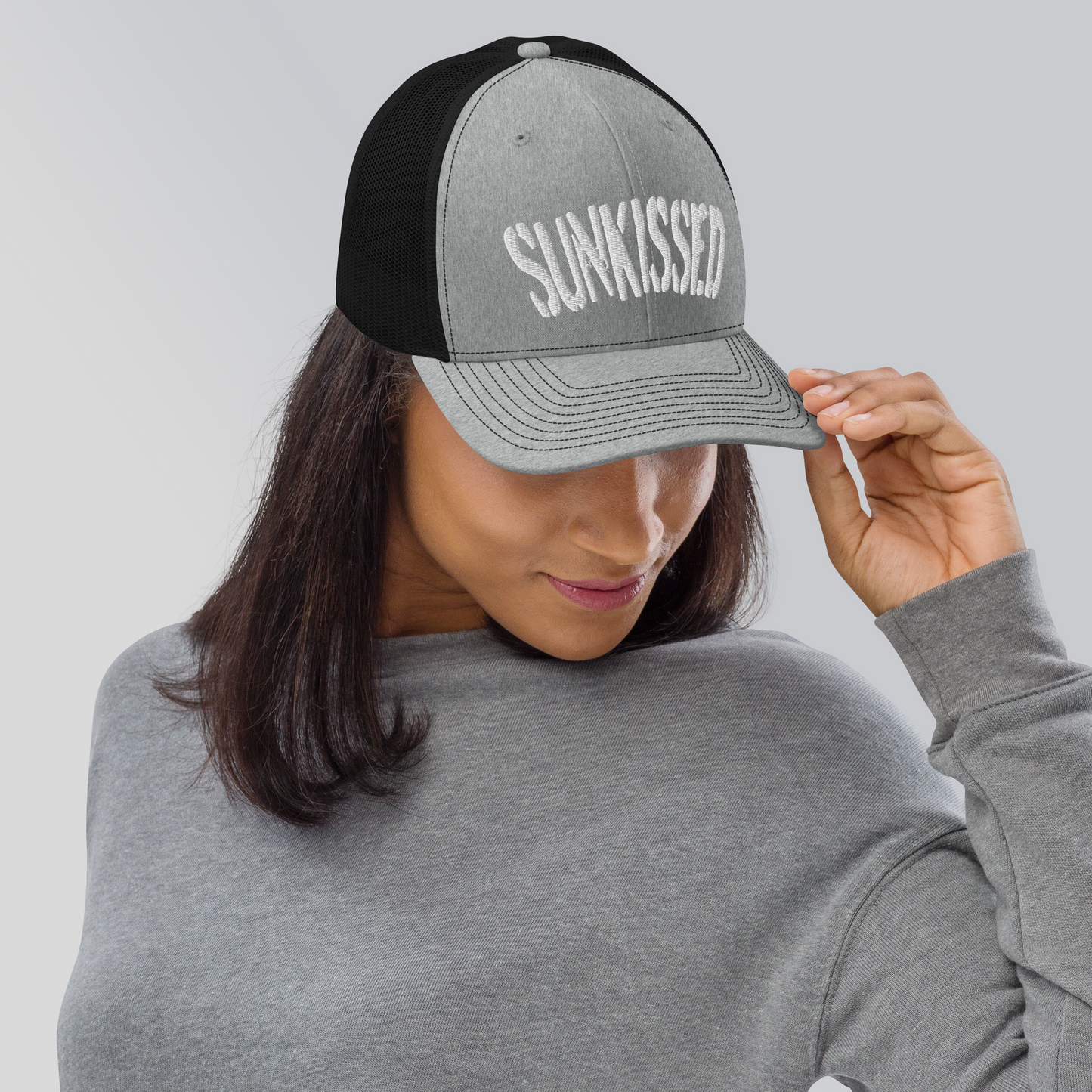 Sunkissed Embroidered Quality Trucker Cap