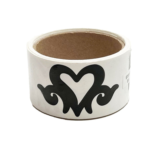 Tantoo Large Swirly Heart Tanning Stickers | Spray Tan