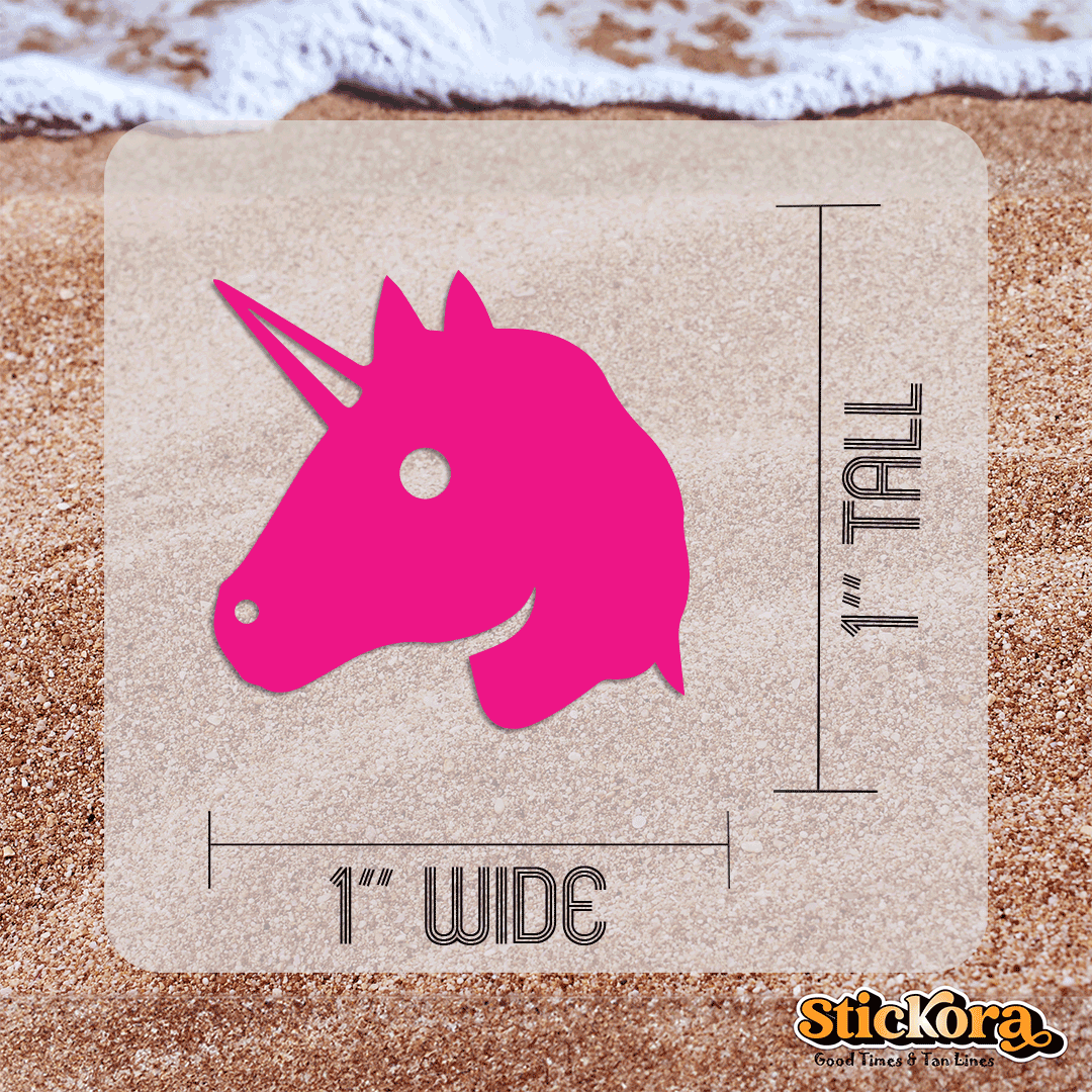 Unicorn Tan Stickers | Spray Tanning