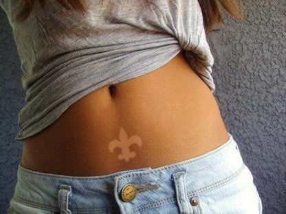 Fleur di Lis (Saints) Tanning Stickers | Spray Tan