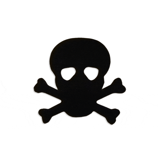 Skull & Crossbones Tanning Stickers | Spray Tan