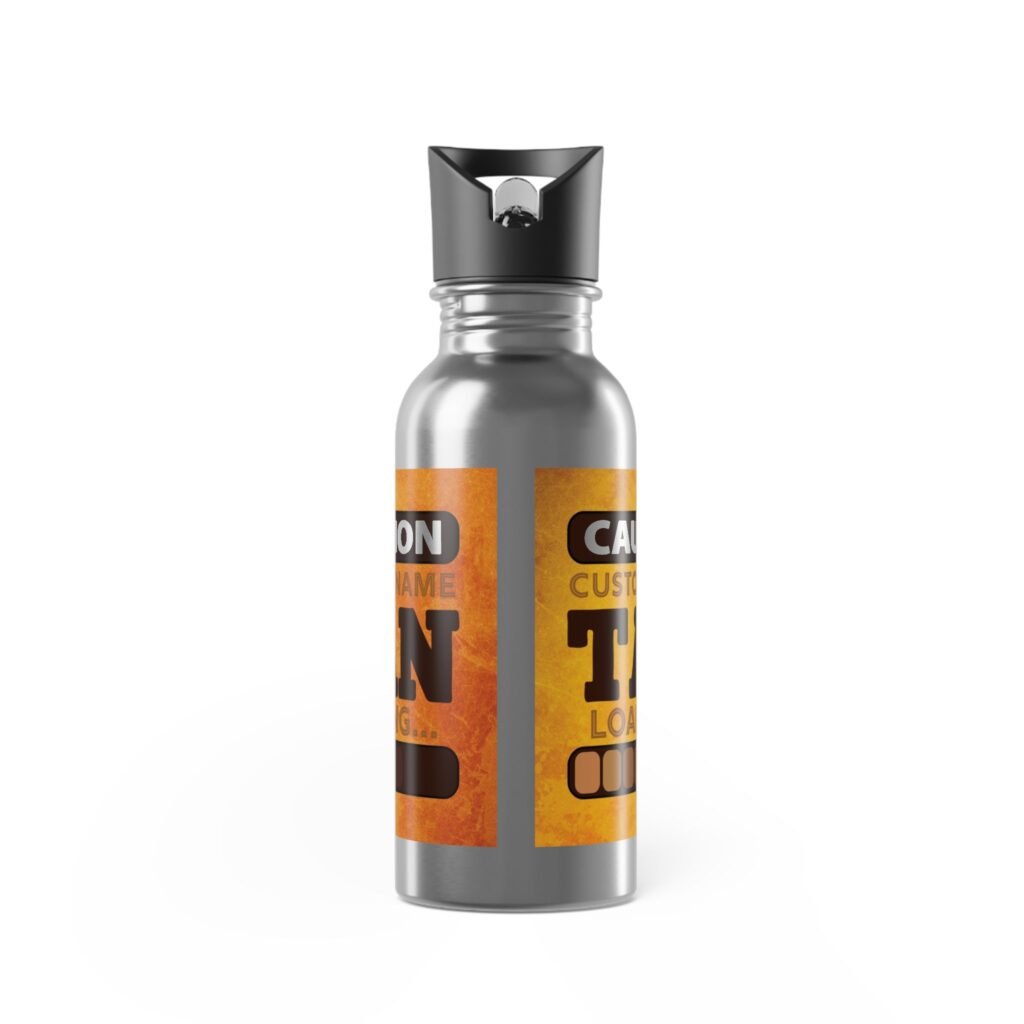 Water Bottle Personalized Stainless Steel 20oz - Image 2