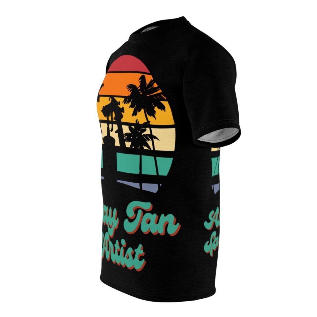 Spray Tan Artist Soft Tee 360 Print - Image 3