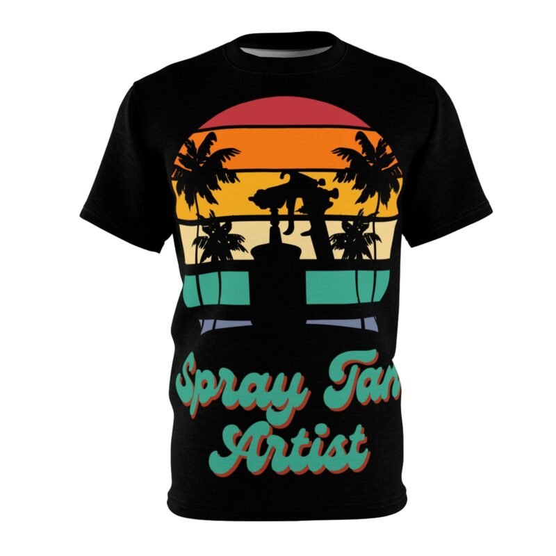 Spray Tan Artist Soft Tee 360 Print