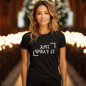 Just Spray It | Women's Relaxed T-Shirt