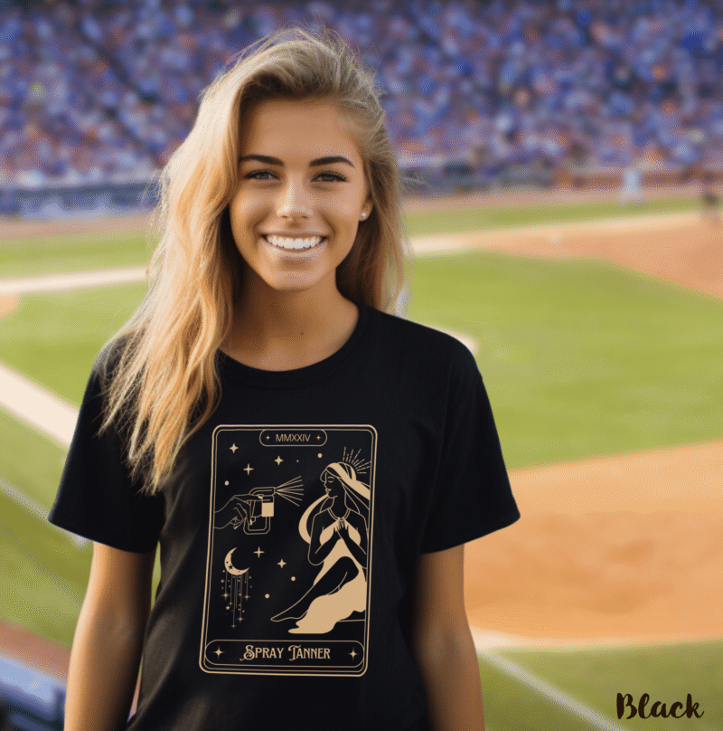Spray Tanner Tarot Card T-Shirt