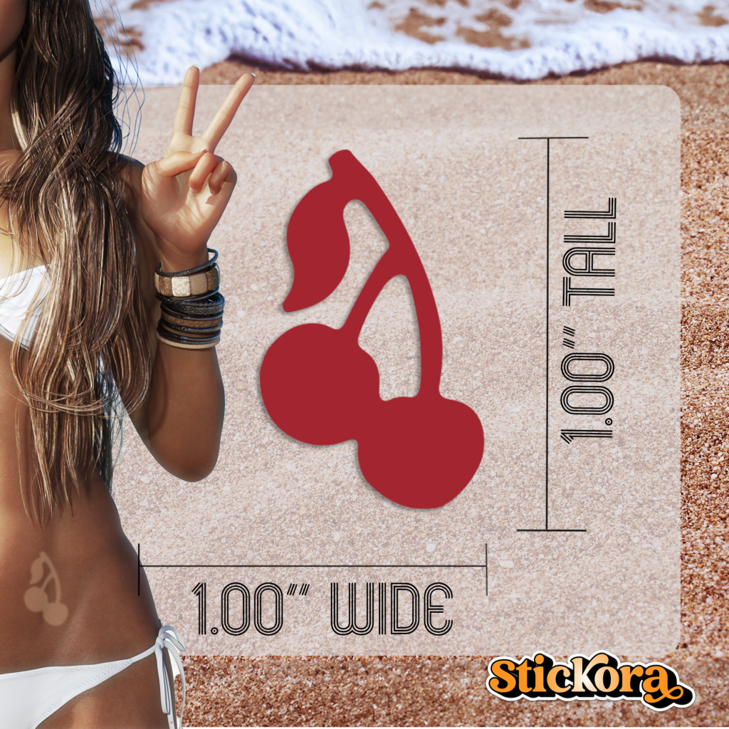 Cherry Tanning Stickers - Image 2