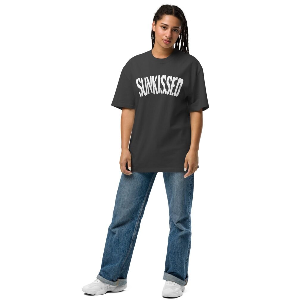 Sunkissed Premium Oversized Boho Faded T-shirt - Image 1