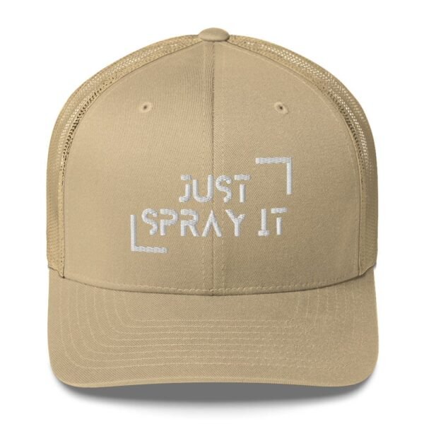 Just Spray It Trucker Cap - Image 5