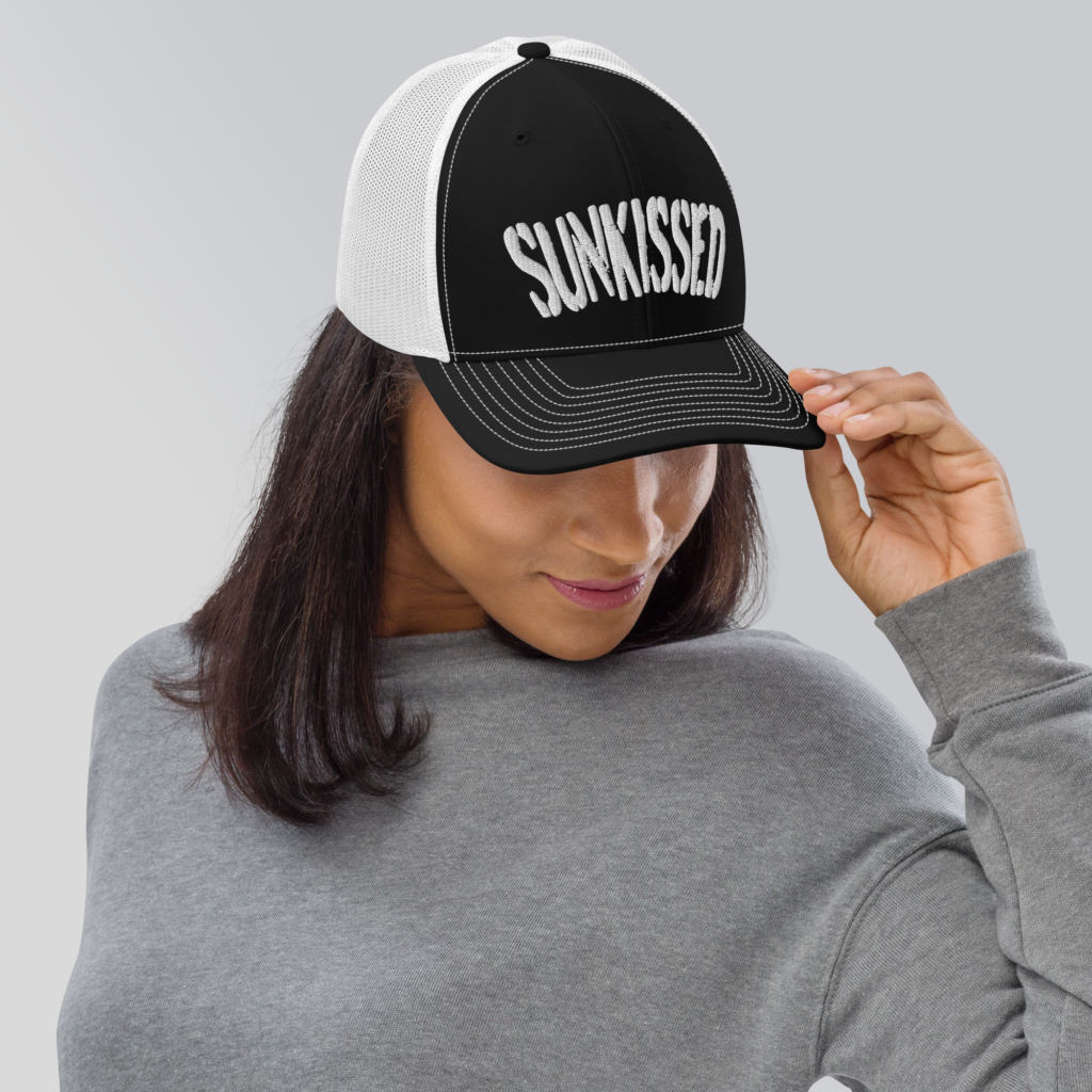Sunkissed Embroidered Quality Trucker Cap - Image 2