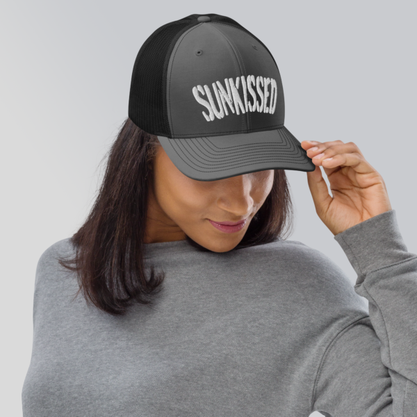 Sunkissed Embroidered Quality Trucker Cap - Image 3