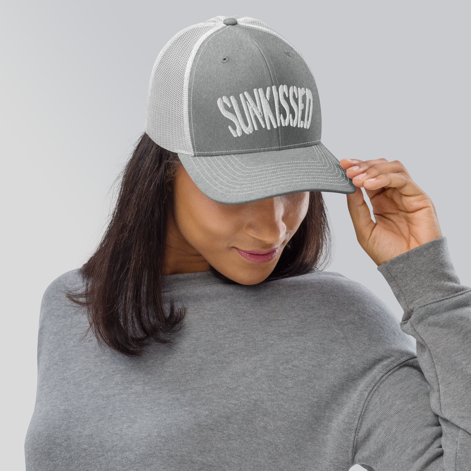 Sunkissed Embroidered Quality Trucker Cap - Image 4