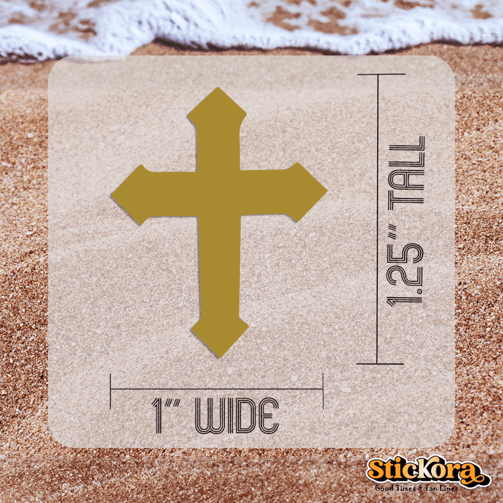 Cross Tanning Stickers - Image 2