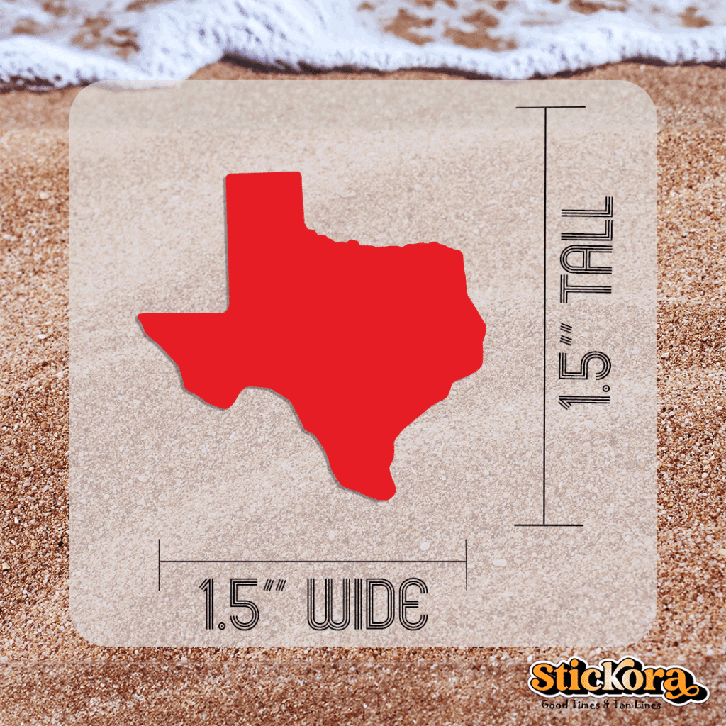 Texas Tanning Stickers | Lonestar State - Image 3
