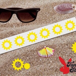 Sunburst "Sunshine" Tanning Stickers | Spray Tan Sunburst Tan Sticker