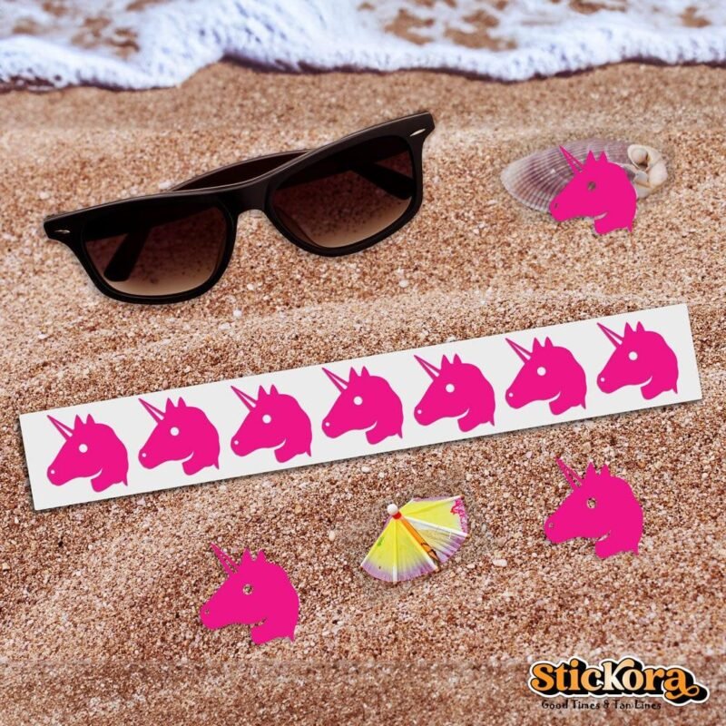 Unicorn Tanning Sticker